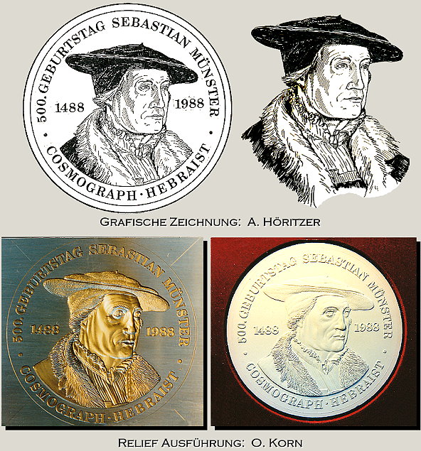 Reliefarbeiten von O. Korn